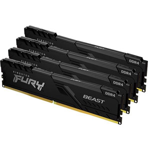 photo FURY Beast DDR4 3200MHz - 4 x 32Go / CL17