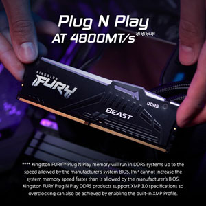 FURY Beast RGB DDR5 6000MHz - 16Go / CL30