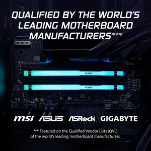 FURY Beast RGB DDR5 6000MHz - 16Go / CL30