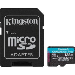 Canvas Go Plus microSDXC UHS-I - 128Go + Adapt. SD