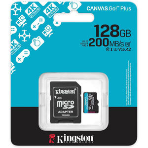 Canvas Go Plus microSDXC UHS-I - 128Go + Adapt. SD