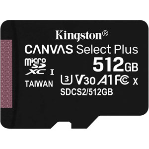 Canvas Select Plus SDXC UHS-I - 512 Go