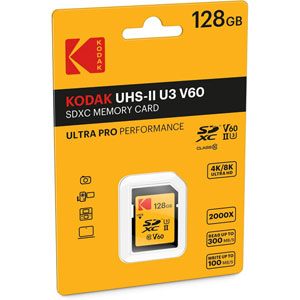 SDXC ULTRA PRO UHS-II U3 V60 - 128Go