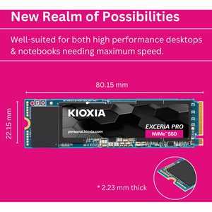 Exceria Pro PCIe 4.0 x4 NVMe - 2To