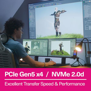 PRO G2 SSD M.2 NVMe PCIe Gen 5 - 2To