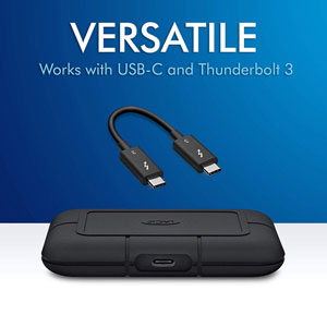 Rugged SSD Pro USB3.1 / Thunderbolt 3 - 2To