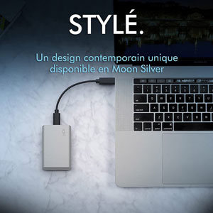 Portable SSD USB-C - 1To / Argent