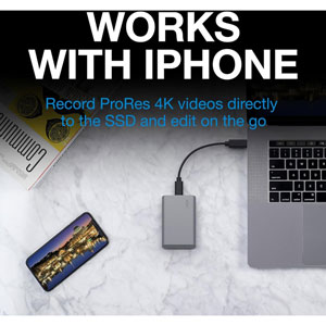 Mobile SSD Secure USB-C - 2To