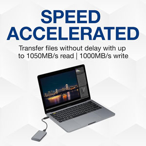 Mobile SSD Secure USB-C - 500 Go