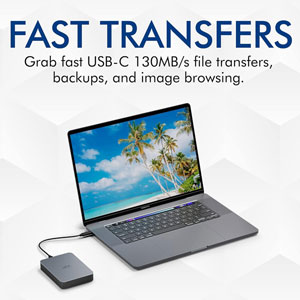 Mobile Drive Secure USB-C - 4To