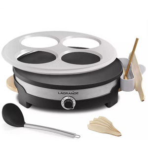 photo lagrange - Crêpière - 1500 W - Noir