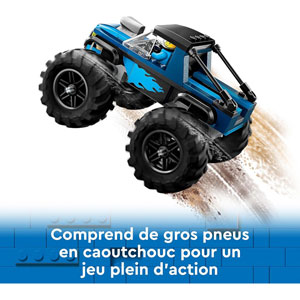 CITY - Le Monster Truck bleu