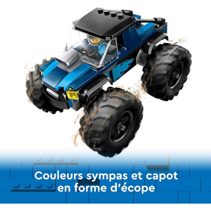 CITY - Le Monster Truck bleu