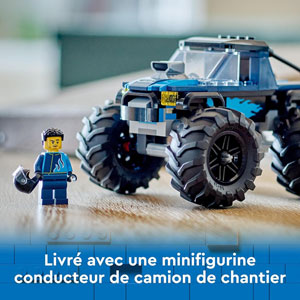 CITY - Le Monster Truck bleu