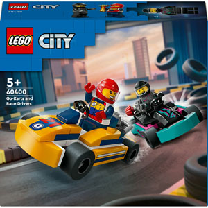 CITY - Les karts et les pilotes de course