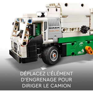 Mack LR Electric Camion poubelle