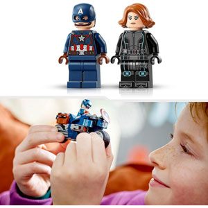 MARVEL - Black Widow et Captain America