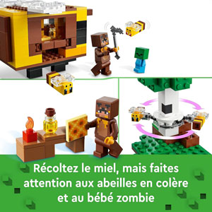 MINECRAFT - La cabane abeille