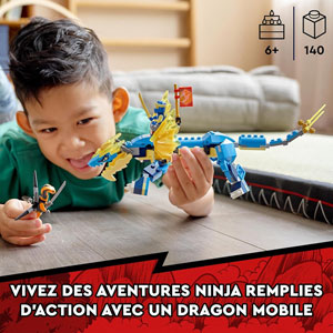 NINJAGO - Le dragon du tonnerre de Jay - Évolution