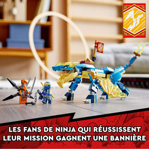 NINJAGO - Le dragon du tonnerre de Jay - Évolution