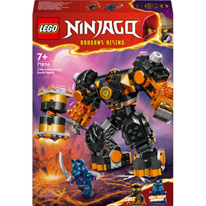 NINJAGO - Le robot élémentaire de la terre de Cole