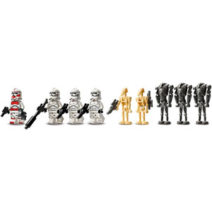 STAR WARS - Pack combat Clone Troopers et Droïdes