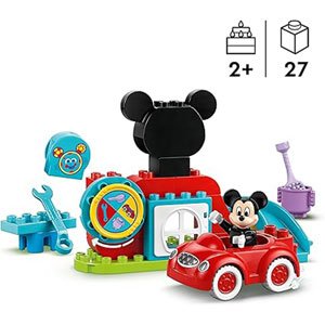La maison et la voiture de Mickey