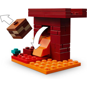 MINECRAFT - La bataille de la lave du Nether