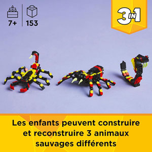 Creator 3-en-1 - L’araignée surprenante