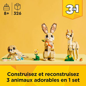 Creator 3-en-1 - L’adorable lapin