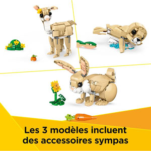 Creator 3-en-1 - L’adorable lapin