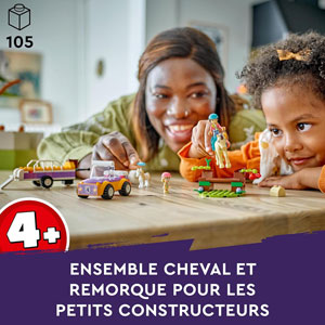 FRIENDS - La remorque du cheval et du poney