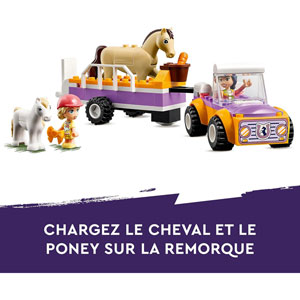 FRIENDS - La remorque du cheval et du poney