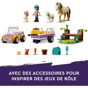 FRIENDS - La remorque du cheval et du poney