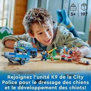 CITY - Le dressage des chiens policiers