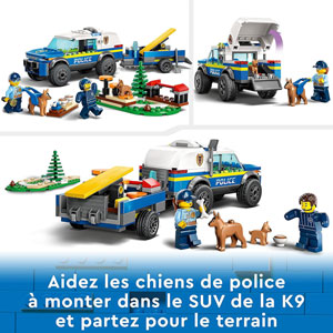 CITY - Le dressage des chiens policiers
