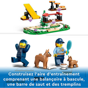 CITY - Le dressage des chiens policiers