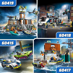 CITY - La voiture de police et la super voiture