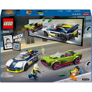 CITY - La voiture de police et la super voiture