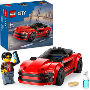CITY - La voiture de sport rouge