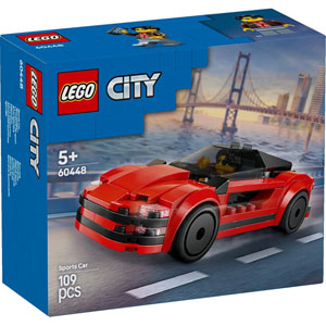 CITY - La voiture de sport rouge