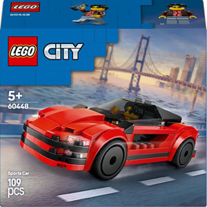 CITY - La voiture de sport rouge