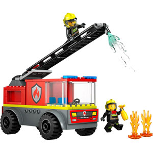 CITY - Camion de pompiers avec échelle