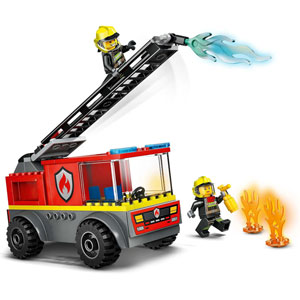 CITY - Camion de pompiers avec échelle