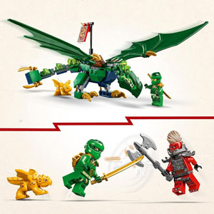 NINJAGO - Le dragon vert de la forêt de Lloyd
