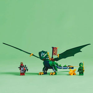 NINJAGO - Le dragon vert de la forêt de Lloyd