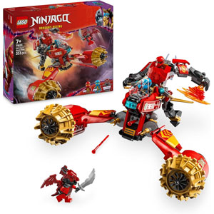 NINJAGO - La moto tempête du robot de Kai