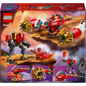 NINJAGO - La moto tempête du robot de Kai