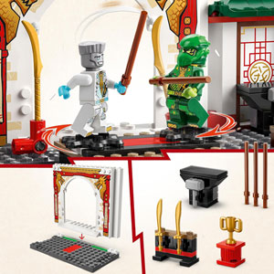 NINJAGO - Le temple de Spinjitzu des ninjas