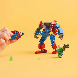 Le robot de Superman contre Lex Luthor